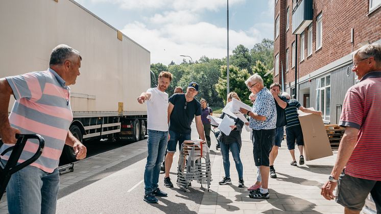 Räddningsmissionens Communityskola inreds med återbrukade möbler från Lekolar