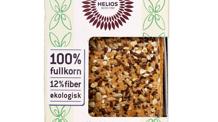Helios knekkebrød havre og chia økologisk 200g