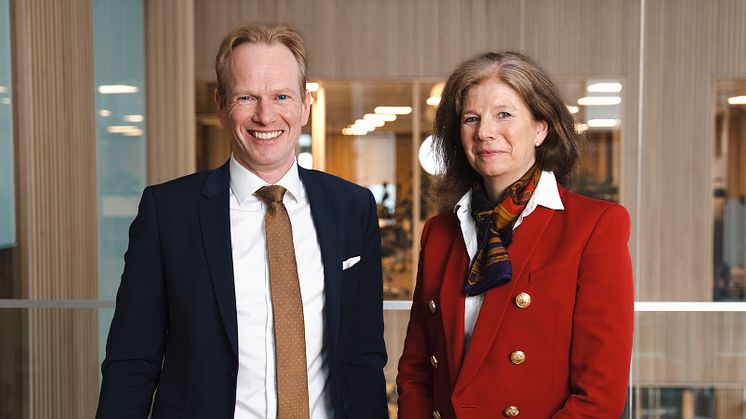 Geir Holmgren og Ingrid Riddervold Lorange