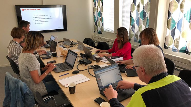 Anslutningsprocessen i SSG On site sker via workshops tillsammans med SSG.