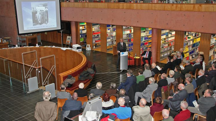 Vortragsveranstaltung zum 80. Todestag von Hugo Junkers