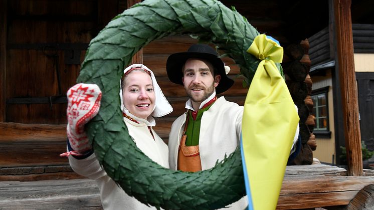 Emma Höglund och Victor Sticko är Vasaloppets kranskulla och kransmas 2019