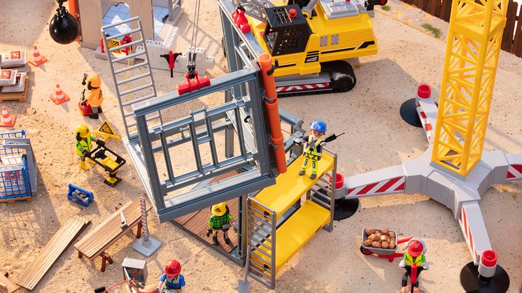 Auf der Baustelle ist Präzisionsarbeit gefragt!