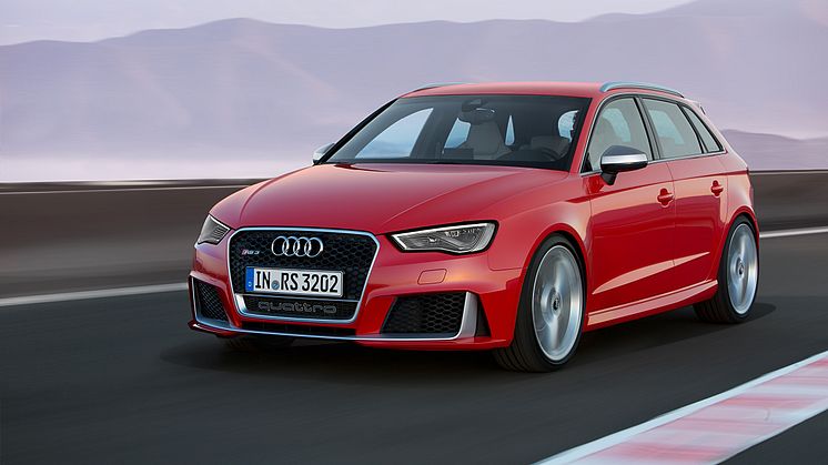 Ny Audi RS 3 Sportback – power i kompakt format 