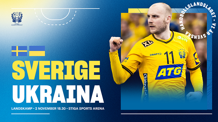 Sverige - Ukraina 2 november 2023, STIGA Sports Arena
