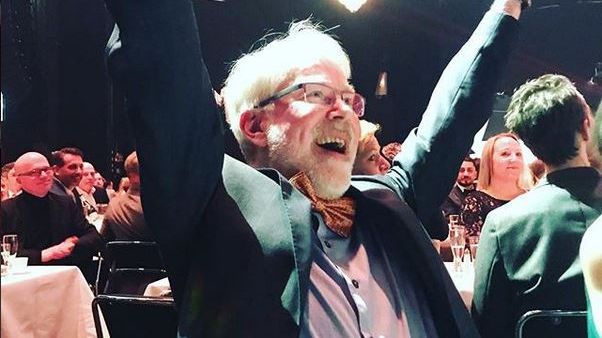 Iterios VD Jonas Jonsson på GPTW galan "Sveriges Bästa Arbetsplatser 2018"