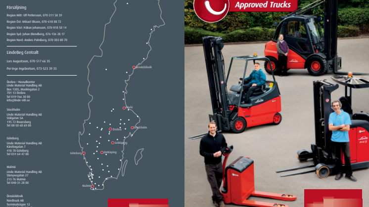 Lindes begagnade truckar ger dig kostnadseffektiv kvalitet