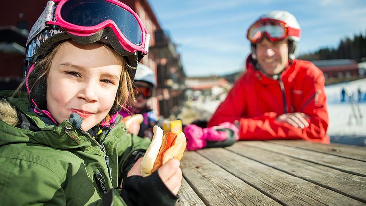 Korvgrillning i backen