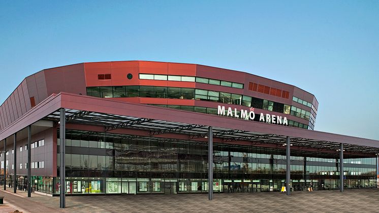 Malmö Arena platsen för världens första kollektiva LED-konstverk skapat av skånska elever