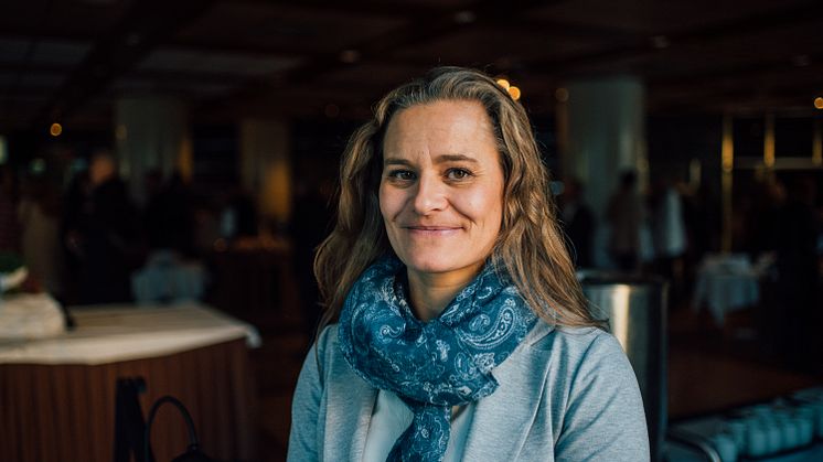 Gina Scholz, kommunikasjonsrådgiver i NSB Persontog 