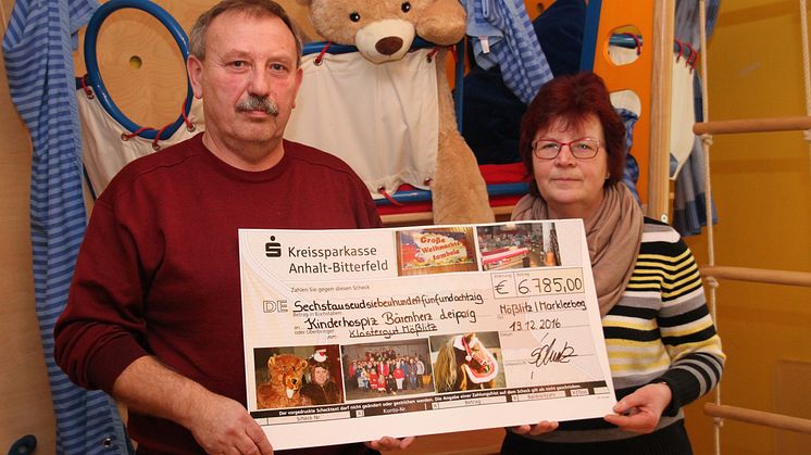 Weihnachten im Stall auf dem Klostergut Mößlitz: Bärenherz erhält erneut großartige Spende