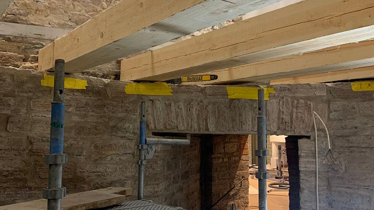Kalmar Slott - renovering av Kungsgemaket