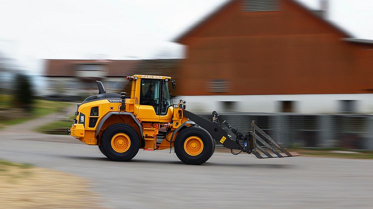 Volvo L60H Lantbruk hjullastare - Carlsro gård