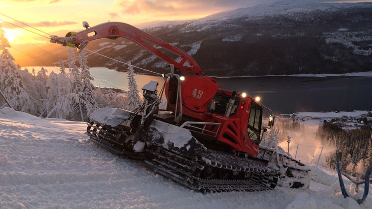 Preparation FIS Alpine Ski World Cup Åre