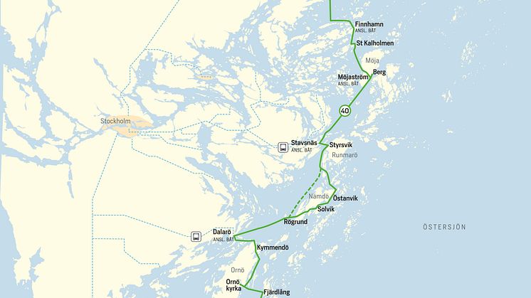 Pressinbjudan: Information om Waxholmsbolagets nya Nord/sydlinje
