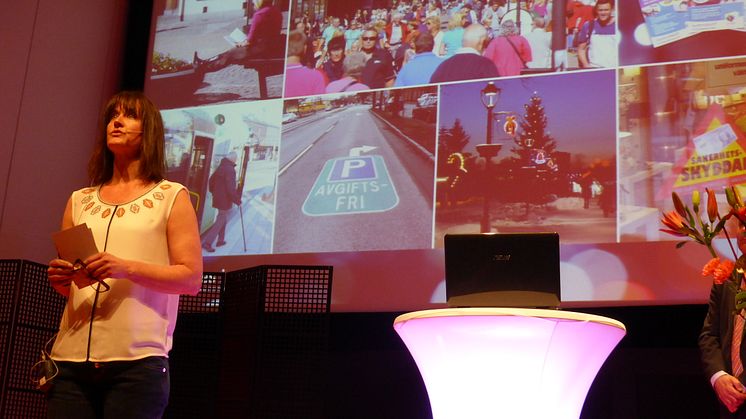 Tin Josefsdotter presenterar Kristianstad - Årets stadskärna 2014