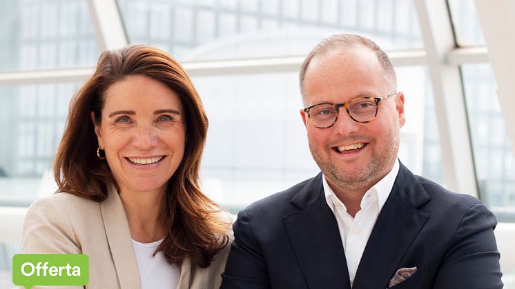Anna Bergius och Jens Nilsson