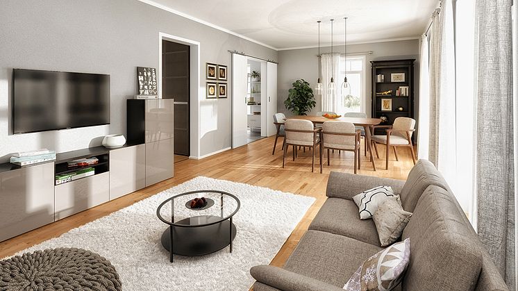 Massivhaus Bodensee 129 Wohnzimmer