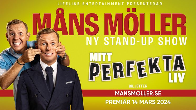 Mitt perfekta liv - standup om autism, restskatt och världens längsta 40års-kris