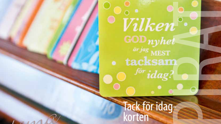 Inspirationsfolder för april: Tema Personliga ceremonier