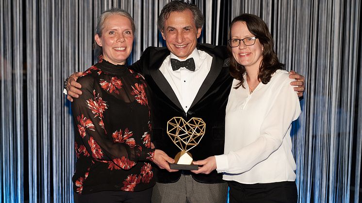 Therese Pettersson, Ivan Rosengren och Sara Warnquist.