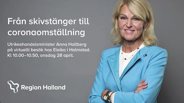 Utrikeshandelsminister Anna Hallberg. Foto: Kristian Pohl/Regeringsgkansliet.