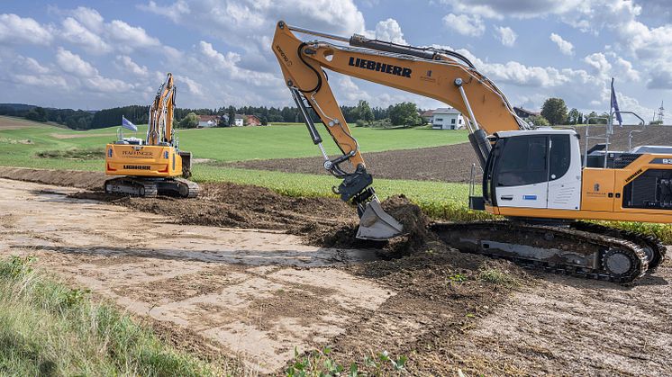Kabelbaustelle Bayernwerk Netz_1