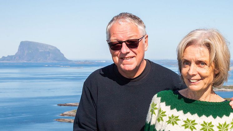 Roy Jacobsen og Anneliese Pitz har skrevet roman "Mannen som elsket Sibir. En sommerfuglsamlers erindring" basert på historien  til den tyske naturvitenskapsmannen Fritz Dörries, som levde fra 1852 til 1953 (Foto: Hans Petter Sørensen) 
