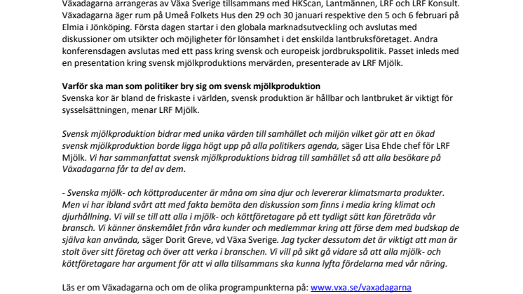 Behövs svensk mjölkproduktion?