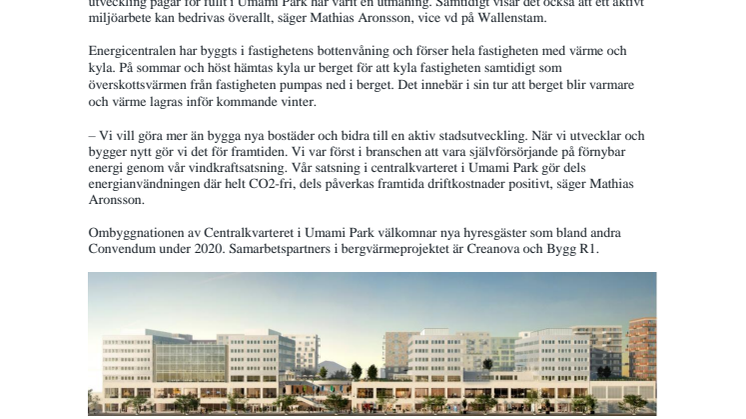 88 borrhål värmer Umami Park
