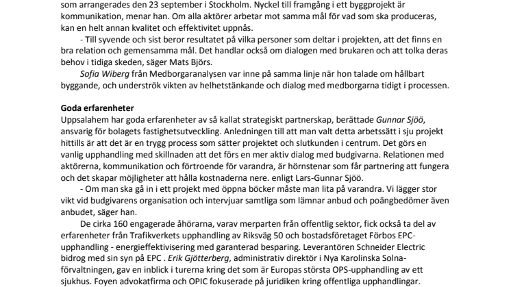 Dialog ger bättre upphandling