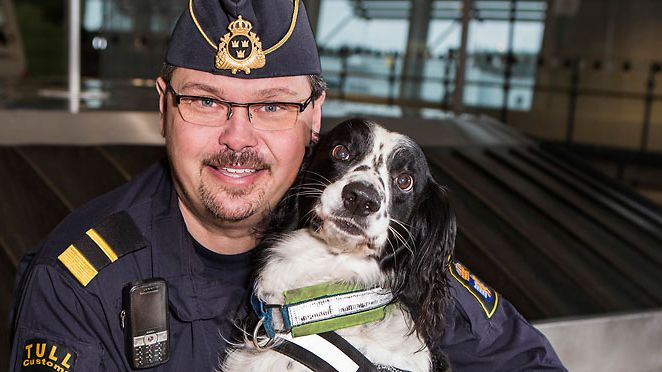 Schack är Årets narkotikasökhund