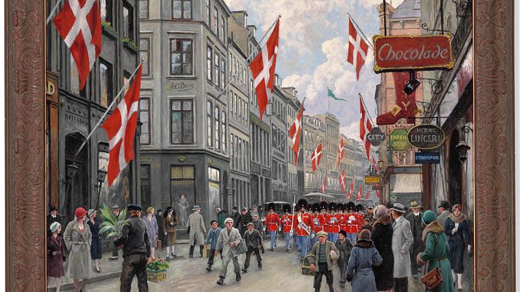 Paul Fischer- Vagtparaden trækker op_Lot 51.jpg