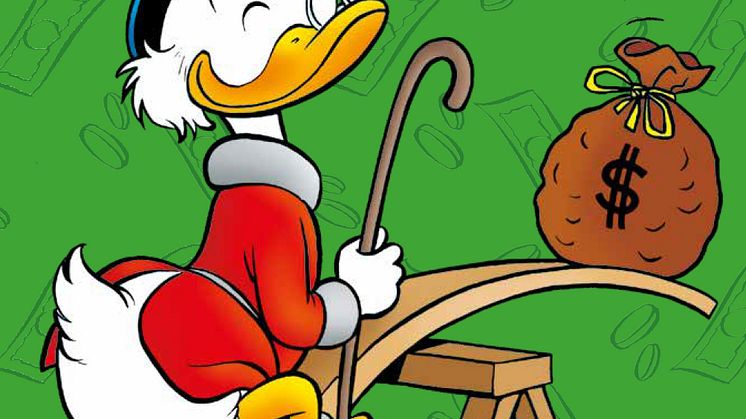 Kalle Anka & C:o Så Funkar Pengar omslag