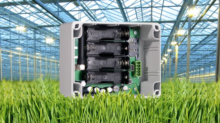 Batteridriven och kompakt M2M-övervakning