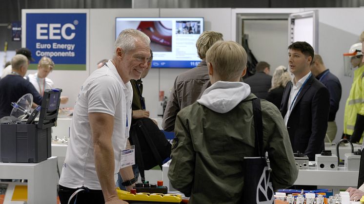 Lyckad och väl genomförd Elfack 2023 där Euro Energy blev uppmärksammad för sin innovativa mässmonter