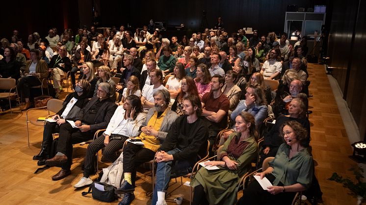 Fullsatt sal på Nasjonalmuseet