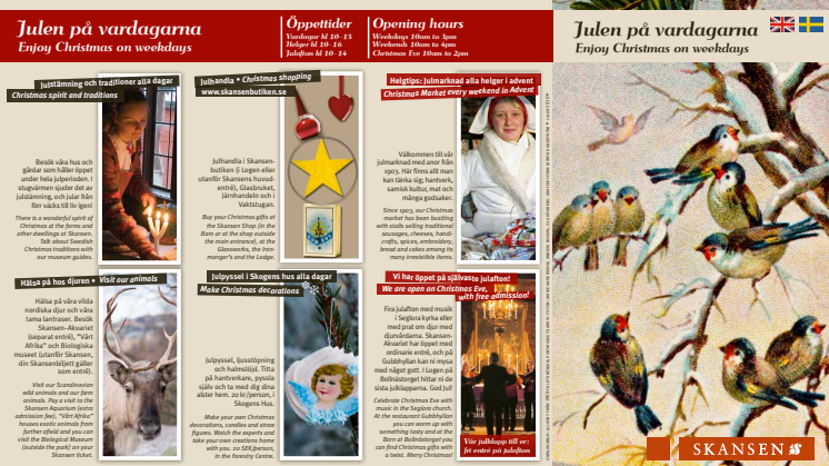 Jul till vardags på Skansen