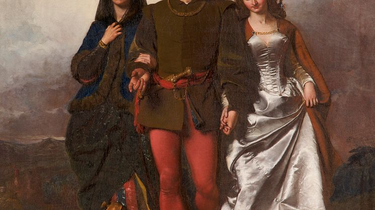“The Cruel Sister” by John Faed (1850). There will be a reinterpretation of this painting for 60/50.