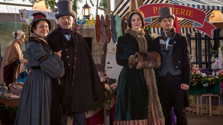 Viktorianischer Weihnachtsmarkt am Biedermeierstrand