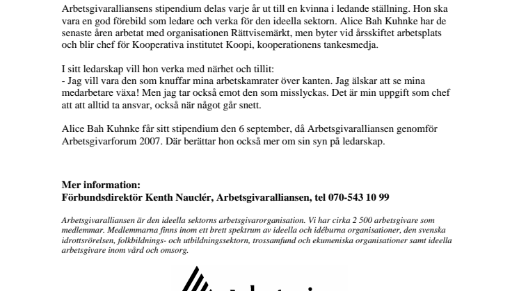 - Jag vill leda med närhet och tillit!