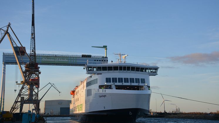 M/F Copenhagen Prøvesejlads