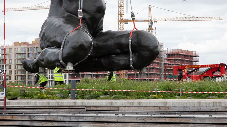 The Mother by Tracey Emin coming home in Oslo