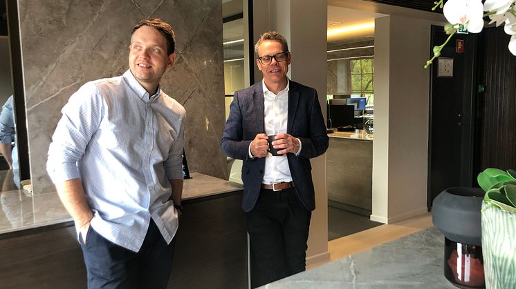 Andreas Aichberger og Hans Olav