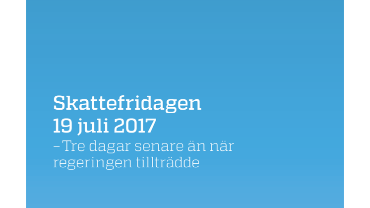 Skattefridagen 2017