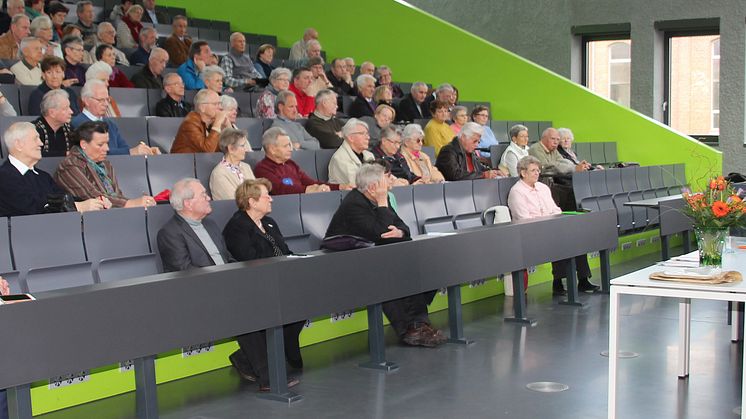 Immer gut besucht: das Seniorenseminar an der TH Wildau.