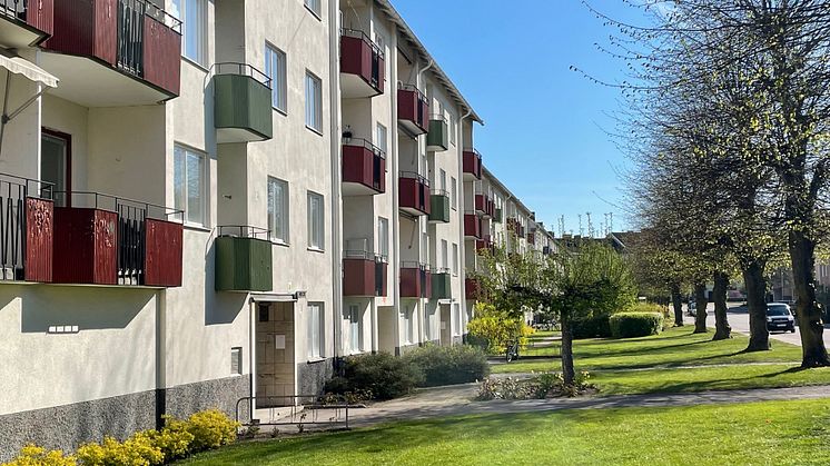 Fasadgruppen får uppdrag av Riksbyggen att genomföra energirenovering av flerbostadshus i Linköping