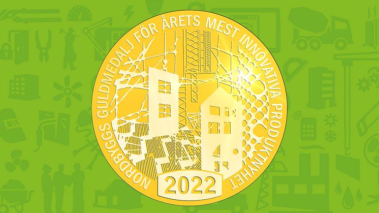 Nu presenteras årets nominerade till Nordbyggs Guldmedalj 2022 