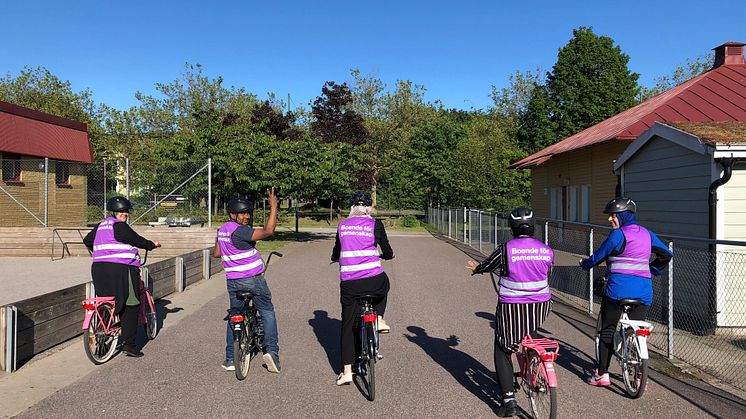 Cykelskola för våra hyresgäster