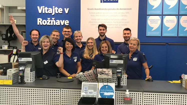 Znovuotvorenie predajne JYSK Rožňava